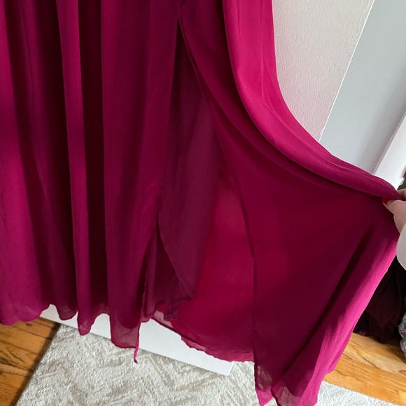 Lulu’s Heavenly Hues Magenta Maxi Dress Size XL - Picture 4 of 6